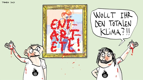 Ikke siden Goebbels har vi set et så determineret kunstsyn komme til udtryk, som hos nutidens unge klimaaktivister.