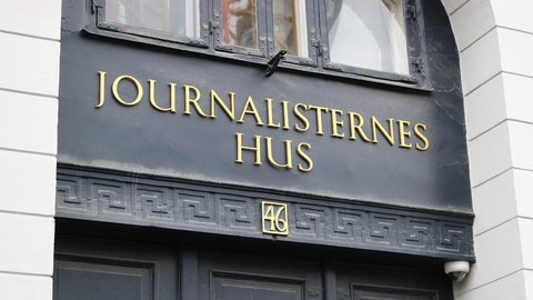 Journalisternes Hus, Gammel Strand i København (Foto: Finn Årup Nielsen via Creative Commons) 