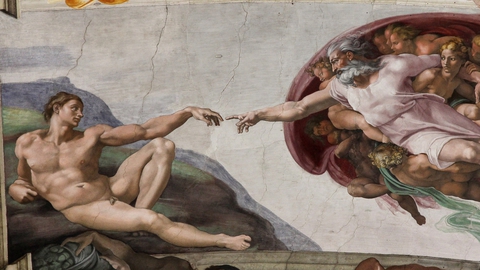 Illustration: Michaelangelo, fra Det Sixtinske Kapel