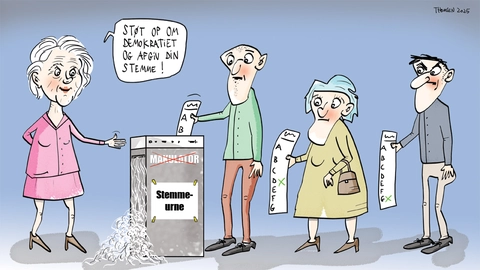 Ved alt for mange valg stemmer borgerne på de forkerte, og derfor arbejder EU's kommissionsformand Ursula von der Leyen nu på at implementere en ny, mere moderne stemmeurne, som skulle kunne løse problemet.