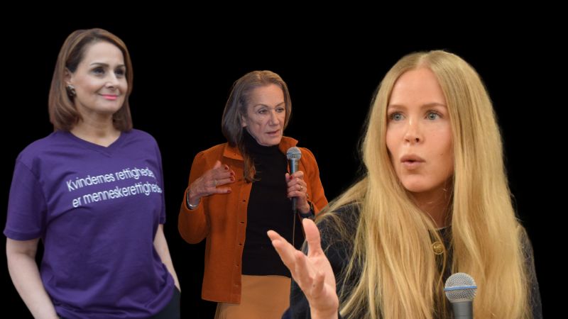 Roya Moore, Karen West og Eva Selsing