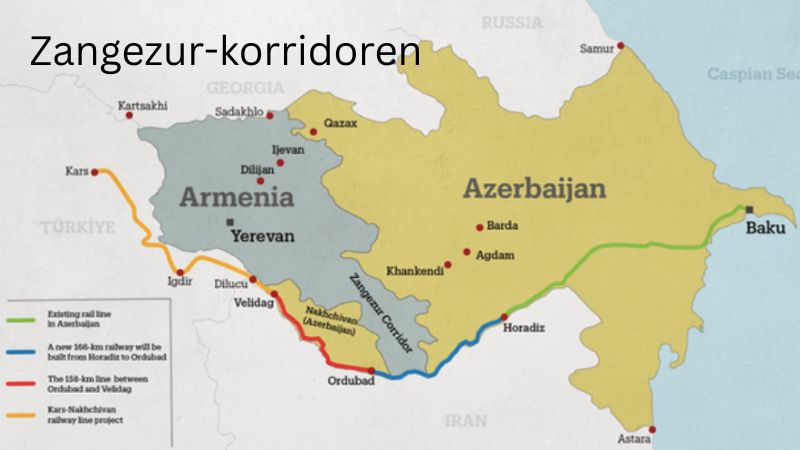 Armenien er gået med til at åbne en korridor mellem Aserbajdsjan og den autonome republik Nakhchivan. USA skal kontrollere korridoren og stå for udviklingen af infrastrukturen. Armenerne satser på, at USA kan give landet den sikkerhed, som Rusland ikke kunne.
